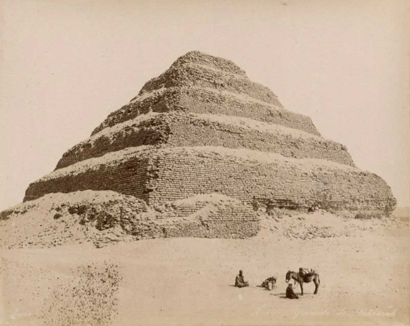 Pyramid of Djoser at Saqqar