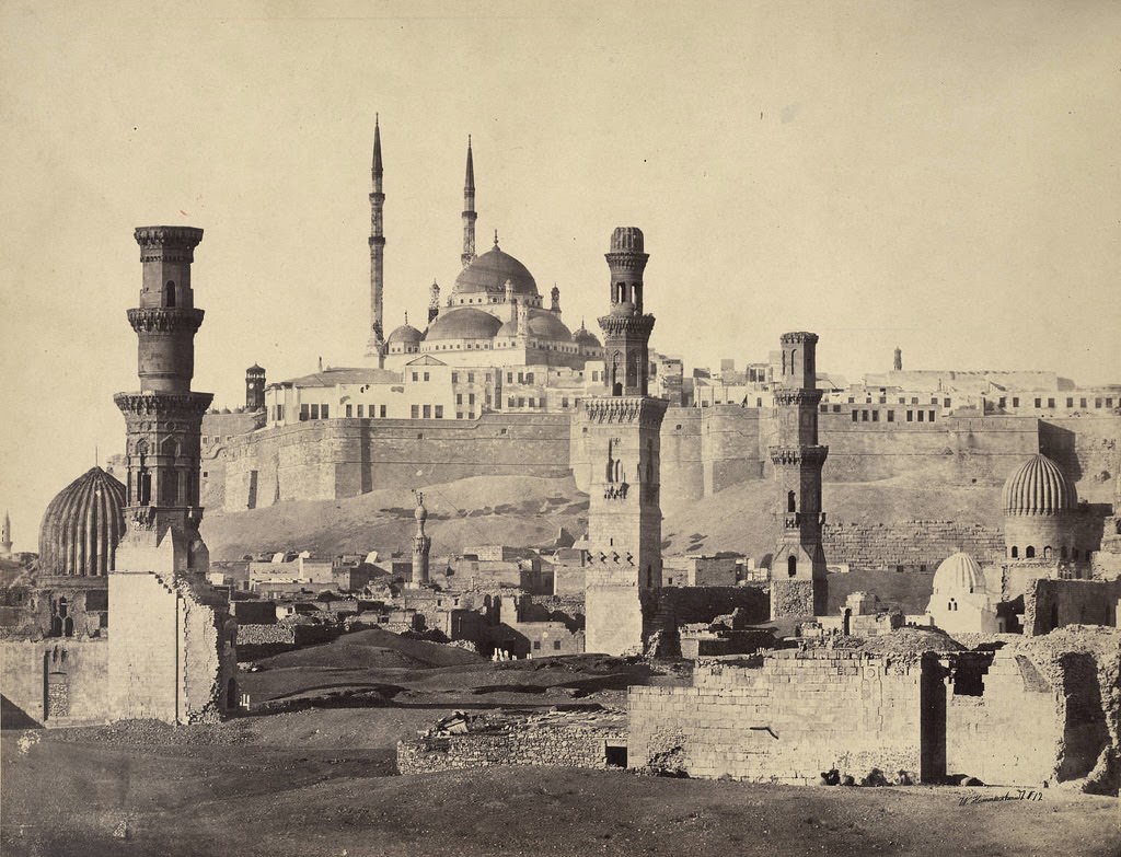 Cairo. Citadel and Mosque of Mohammed Ali, 1860.