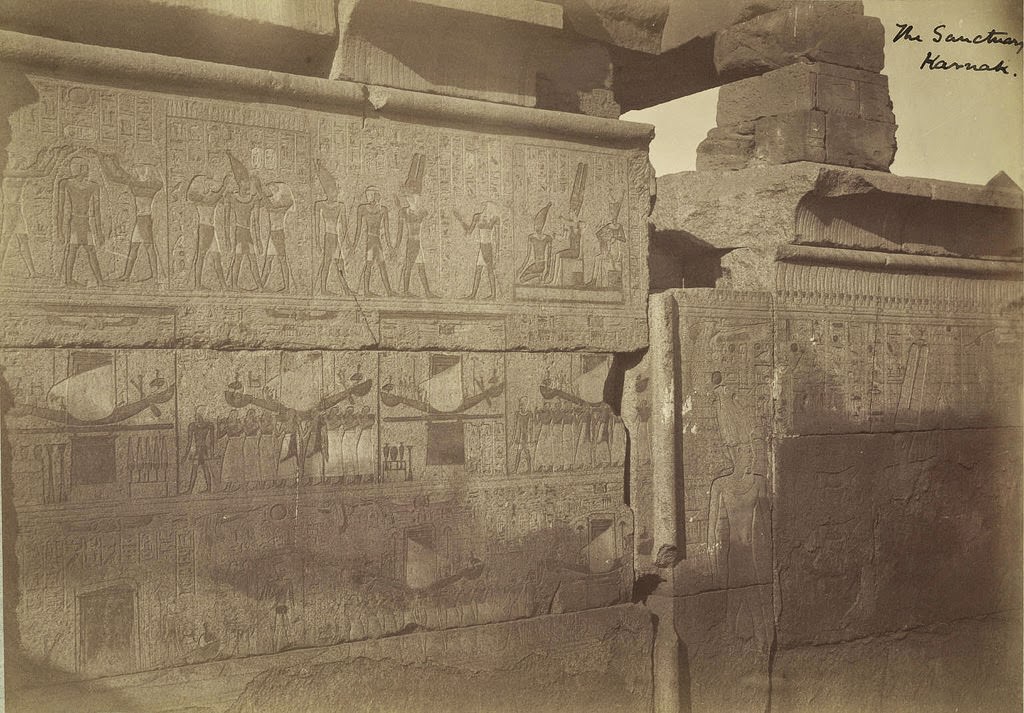 Karnak. "The Sanctuary", 1865.
