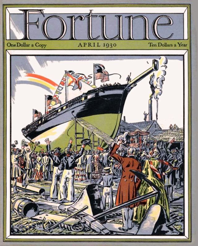 Cover of Fortune magazine, April 1930