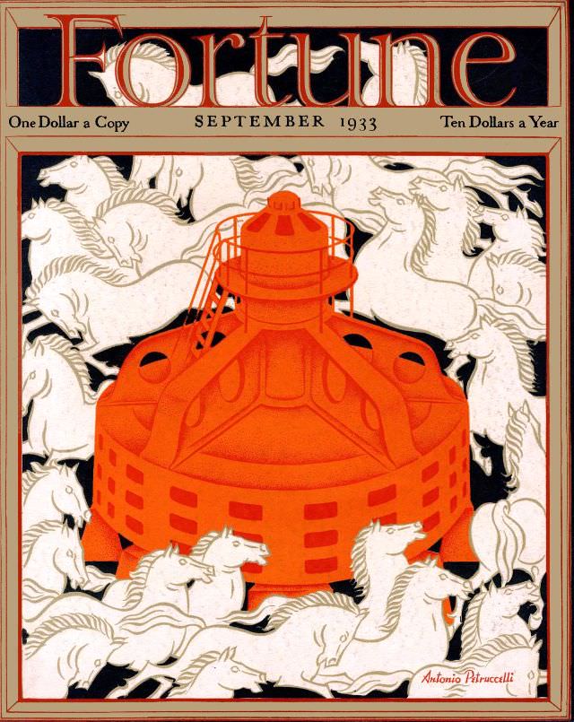 Cover of Fortune magazine, September 1933