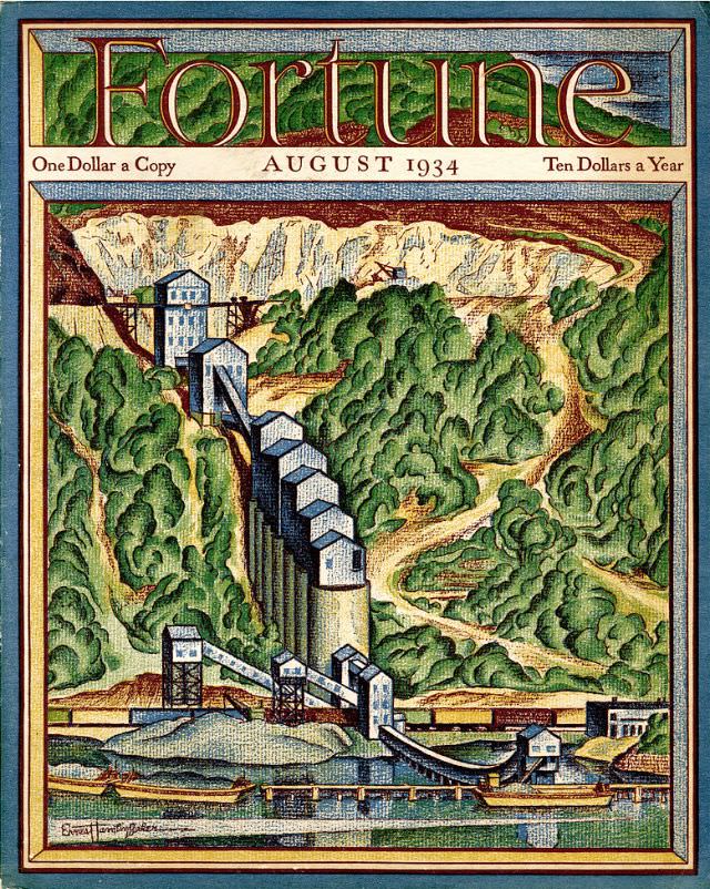 Cover of Fortune Magazine, August 1934