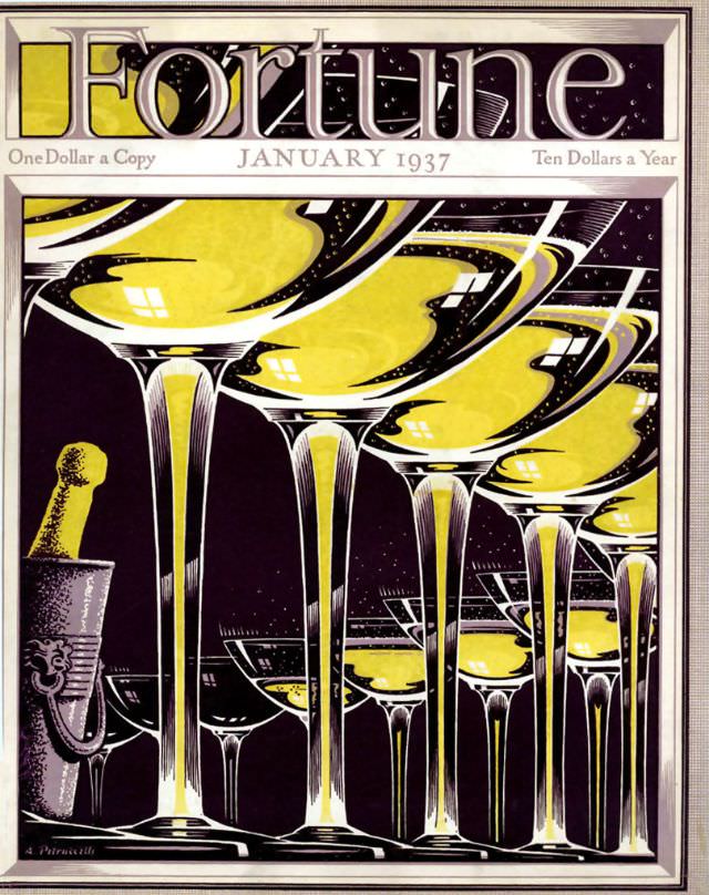 Cover of Fortune magazine, January 1937