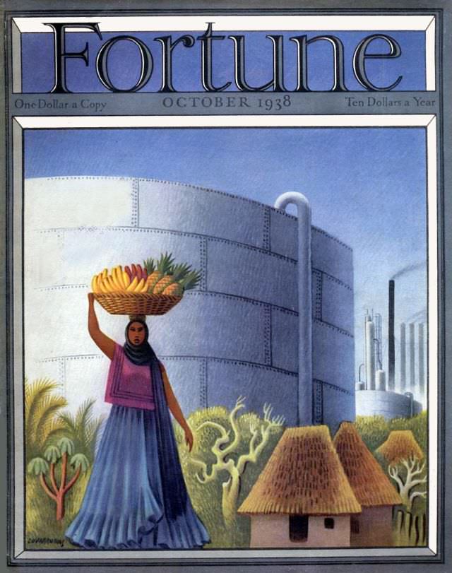 Cover of Fortune magazine, October 1938