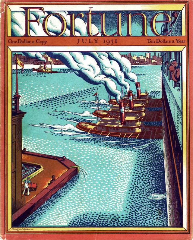 Cover of Fortune Magazine, July 1931