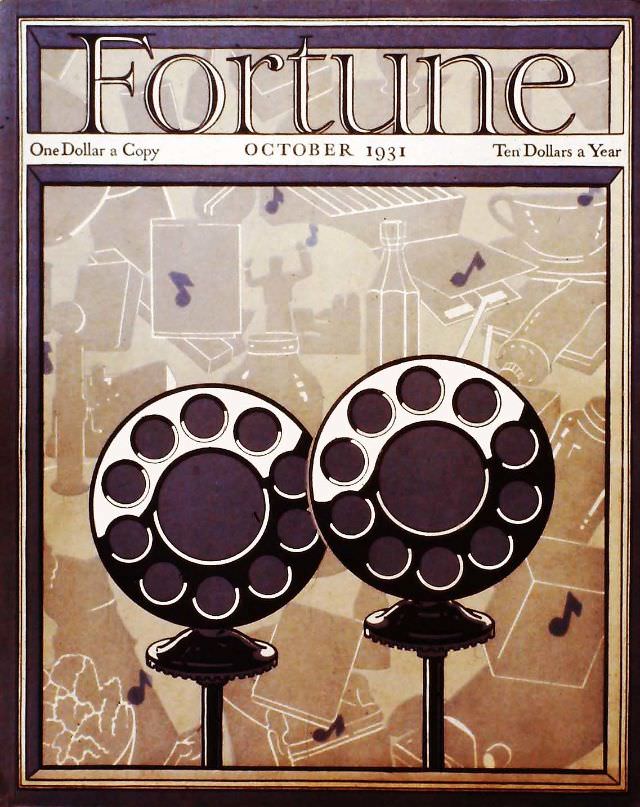 Cover of Fortune Magazine, October 1931