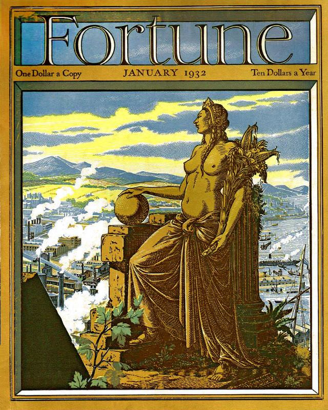 Cover of Fortune Magazine, January 1932