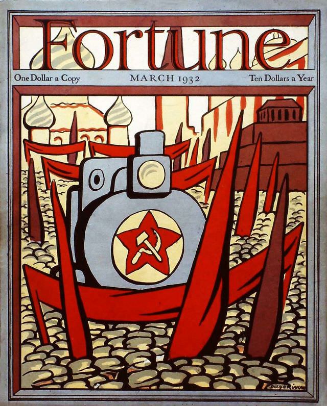 Cover of Fortune Magazine, March 1932