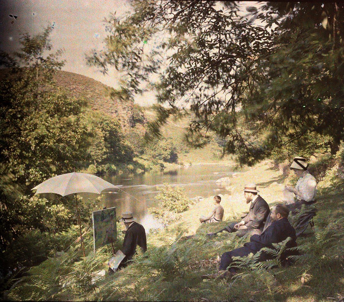 Antonin Personnaz’s Autochrome of the early 20th Century France