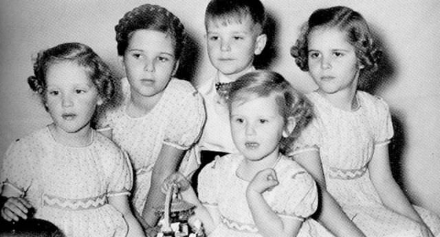 The Goebbels children.