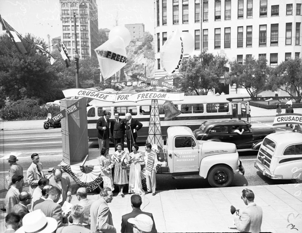 Crusade for Freedom, city hall, 1951