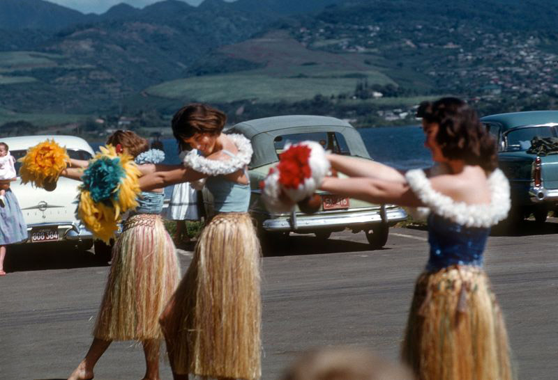 Hula Dancers at Ford Island