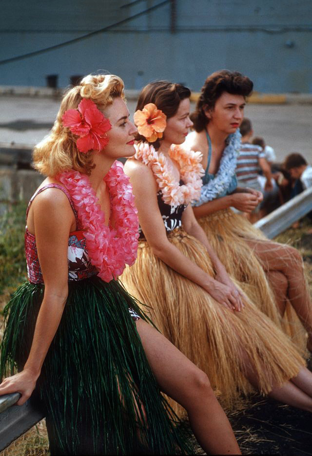 Hula Dancers at Ford Island