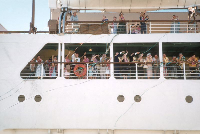 SS Lurline Arrival, Honolulu