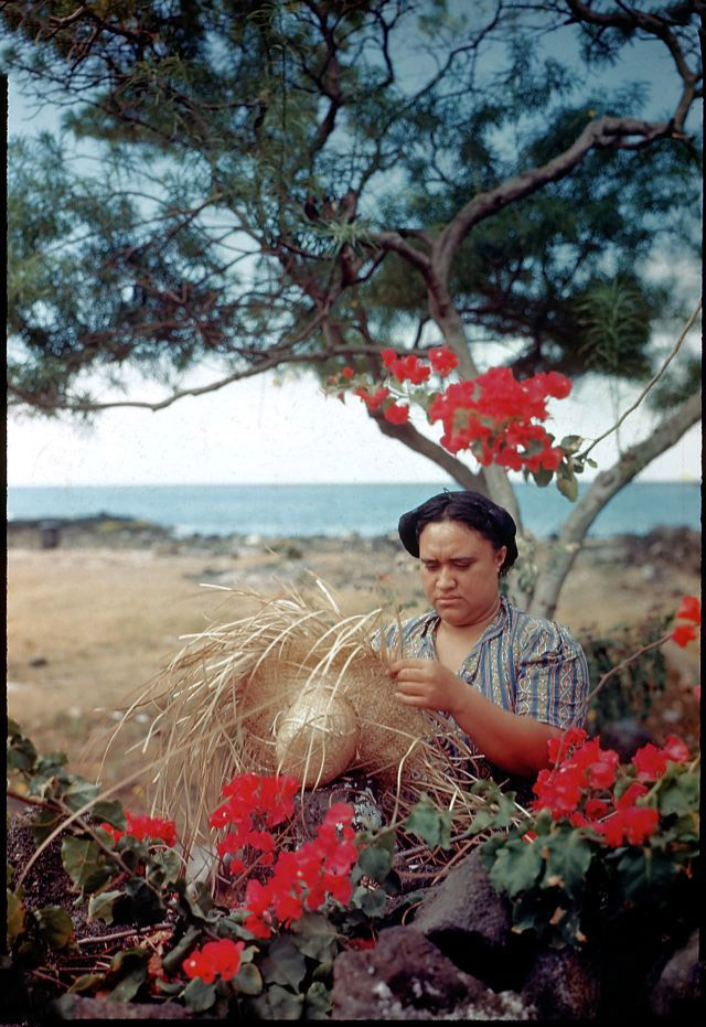 Hawaiian woman