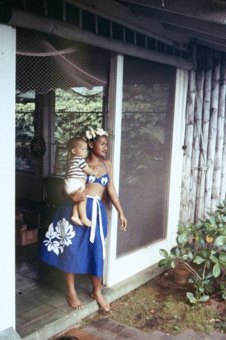A young Hawaiian mother, 1959