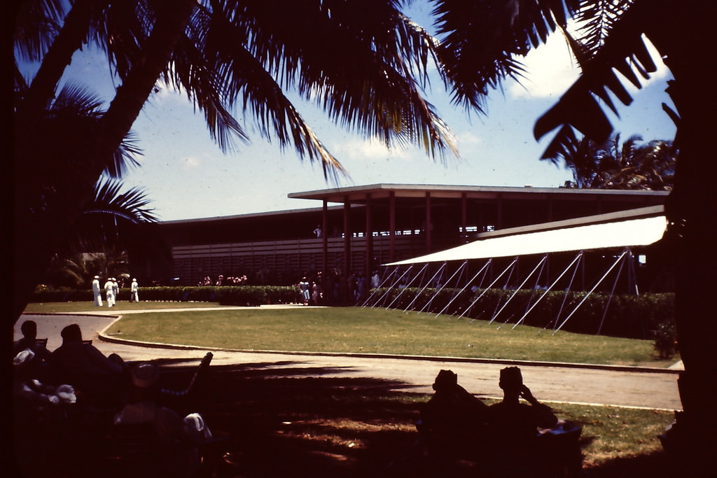 Maluhia Enlisted Men's Club in Waikiki, Hawaii, 1945