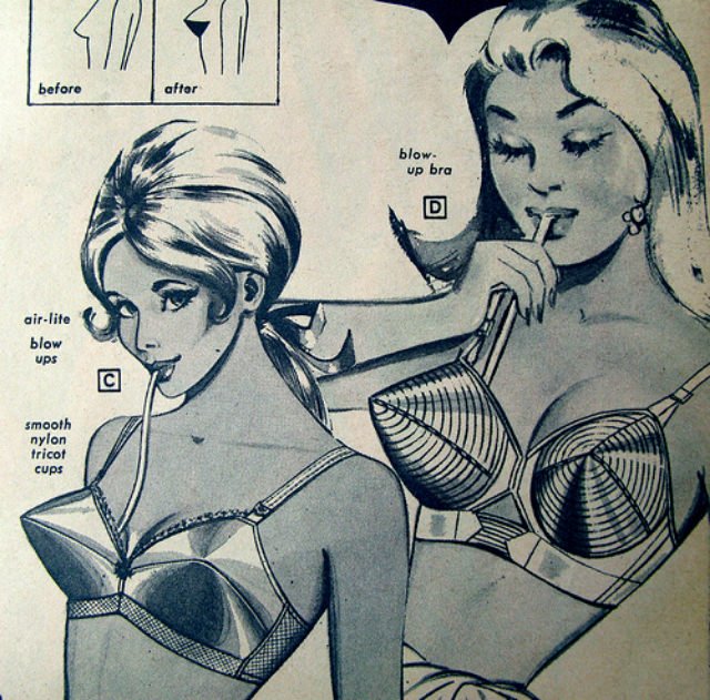 Blow Up to Be the Size You Want: The Inflatable Bra from the 1950s and 1960s