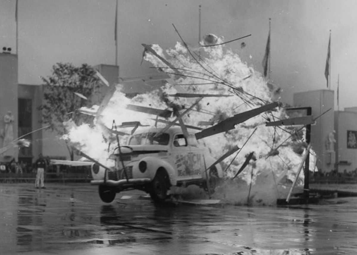 Jimmie Lynch and his Death Dodgers who Crashed Cars to Entertain the Public, 1940s