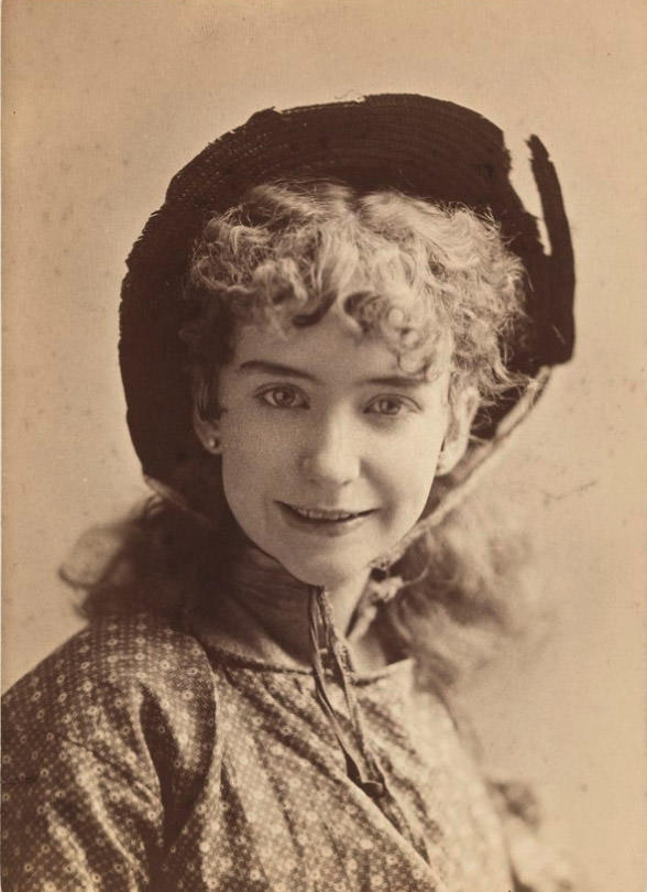 Minnie Maddern Fiske, 1880.