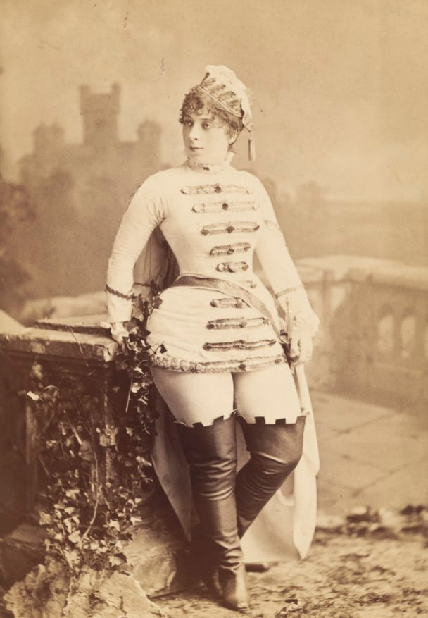 Dora Wiley, 1885.