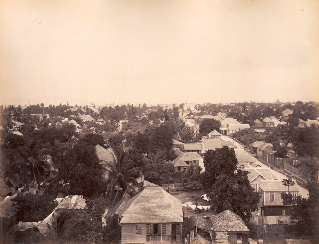 Kingston - looking west, 1891