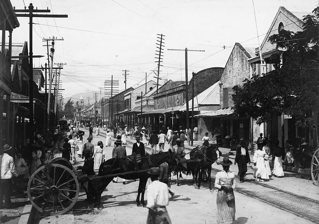 King Street, Kingston, Jamaica, 1890s