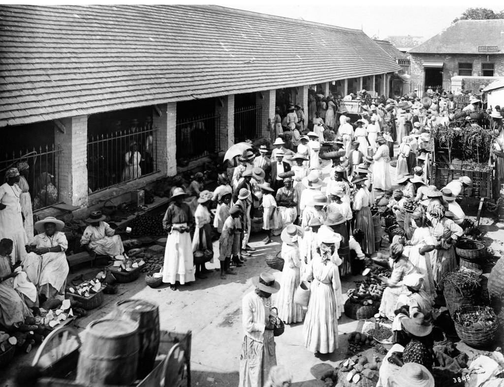 Jubilee Market, Kingston, Jamaica, 1890s