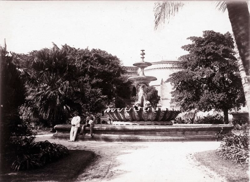 Fountain, Kingston, Jamaica, 1890