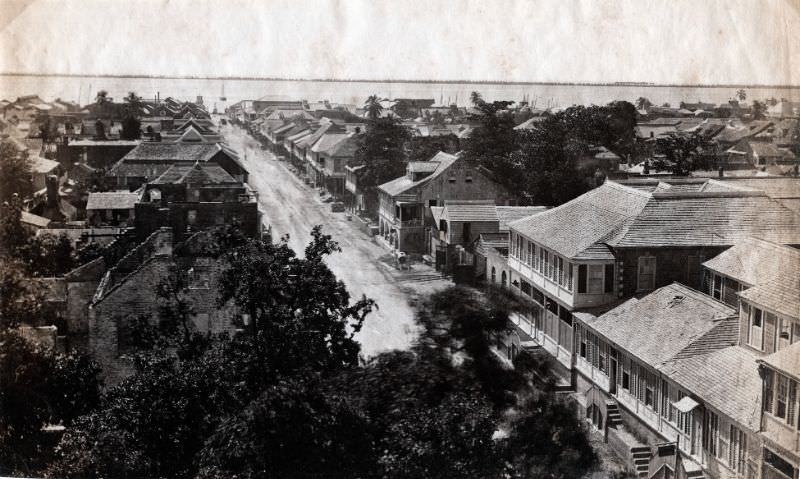 King Street, Kingston, Jamaica, 1890