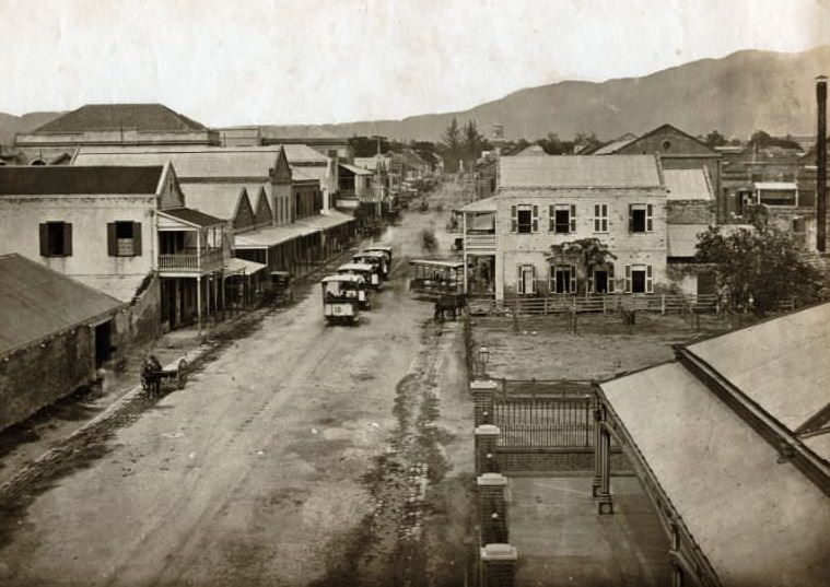 King Street, Kingston, Jamaica, 1890