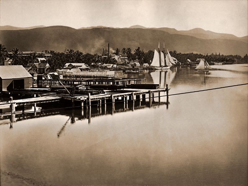 Kingston Harbor, Jamaica, 1891
