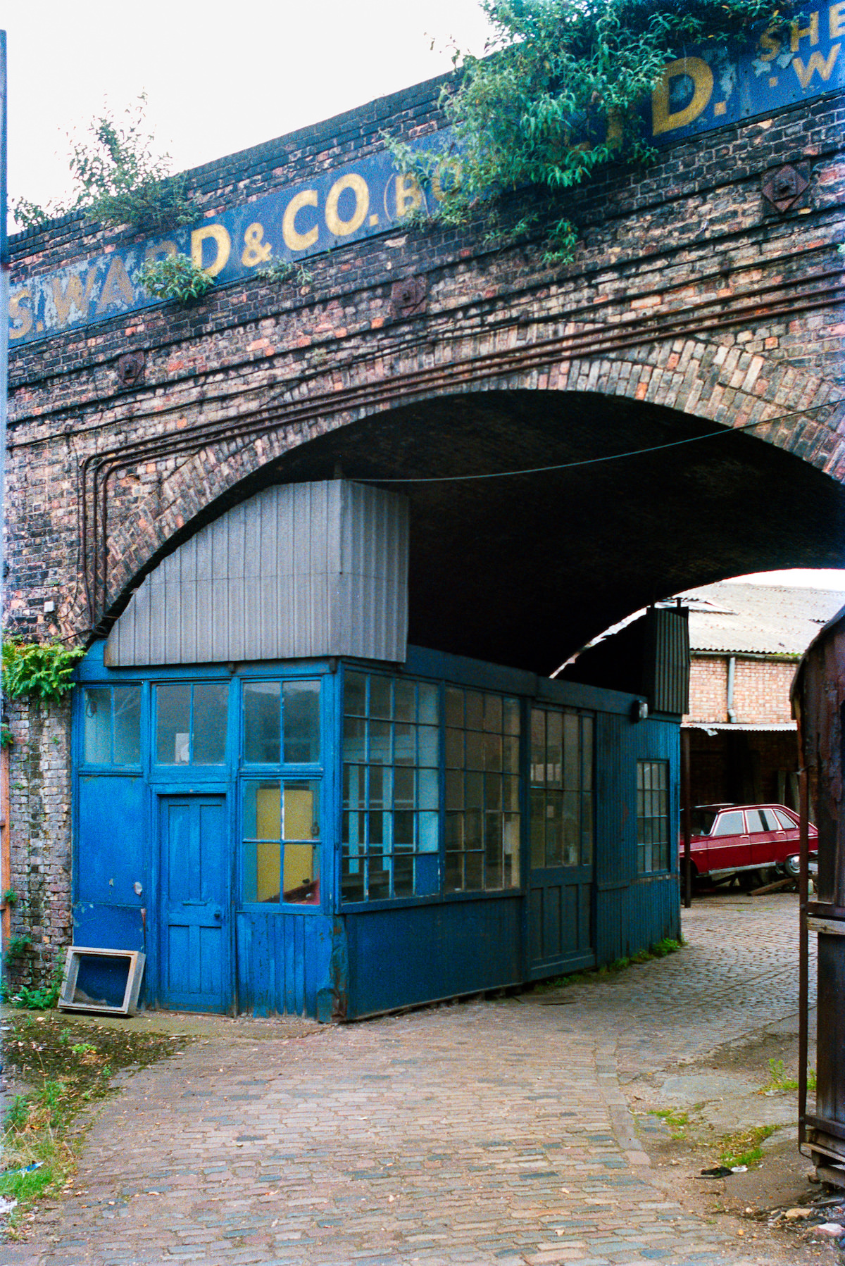S Ward & Co, Railway Arch, Limehouse Dock, Limehouse, Tower Hamlets, 1986