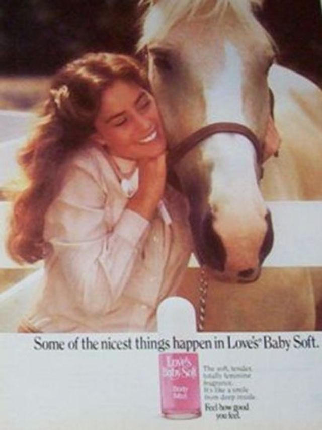 "Because innocence is sexier than you think": Vintage Ads of Love's Baby Soft Perfumes from the 1970s and 1980s