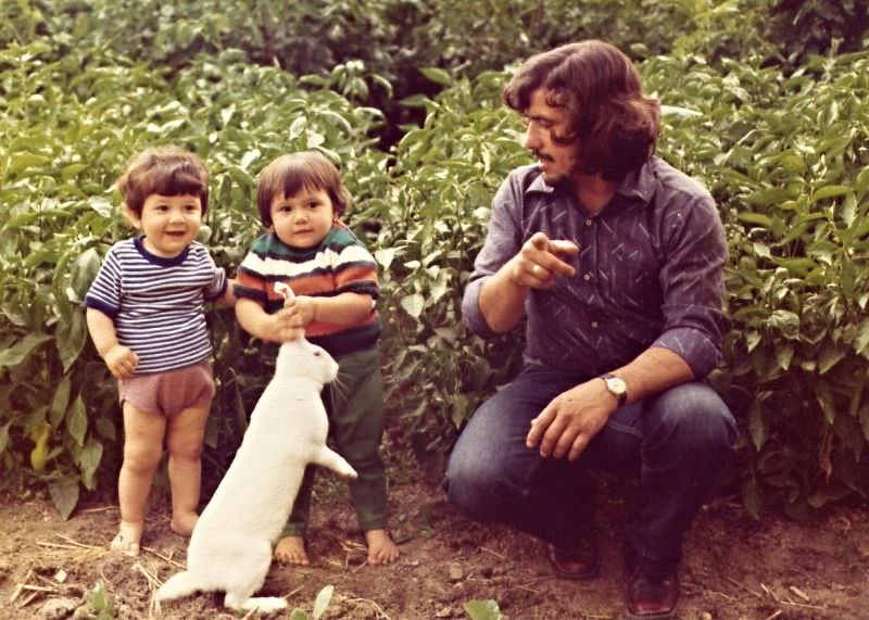 Ercan, Sevinç and Apti, Polyanovo, Bulgaria, 1976