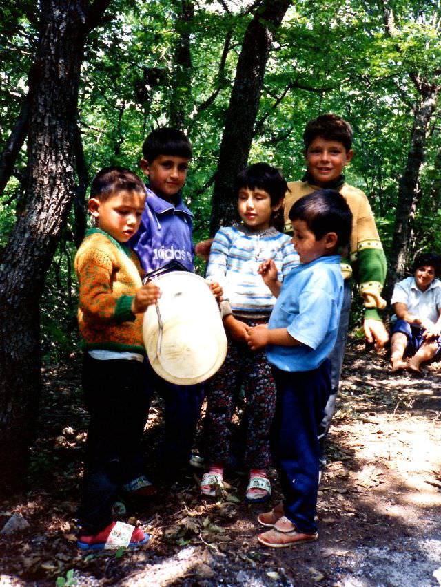 Boys, Polyanovo, Bulgaria, 1978