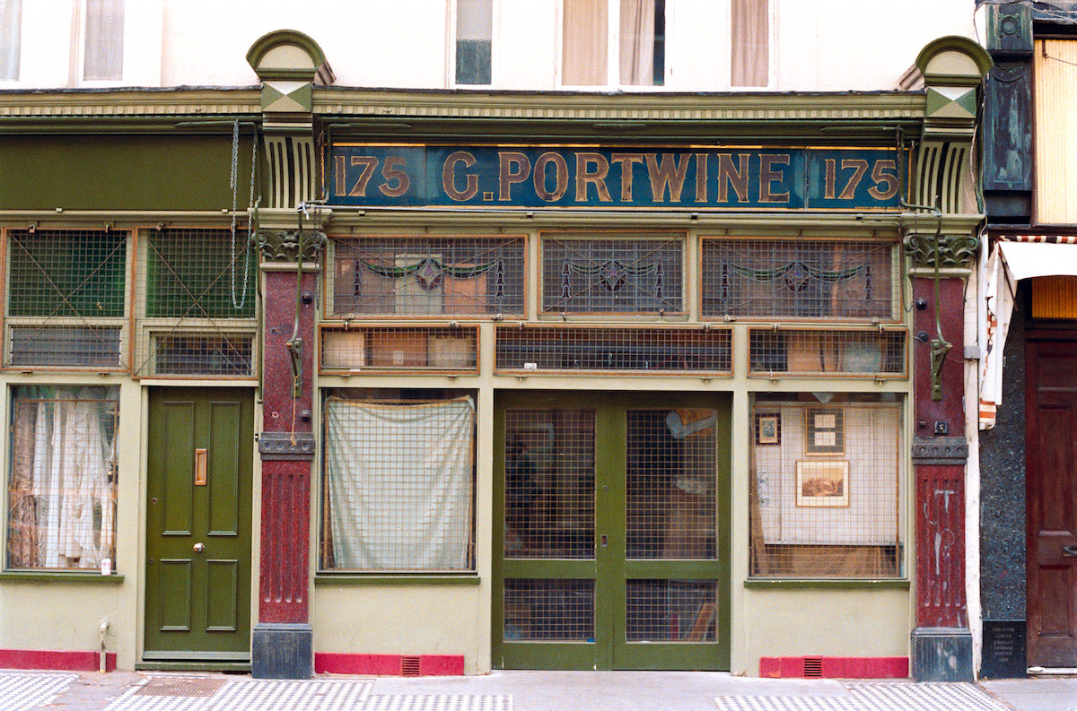 G Portwine, 175, Portobello Road,