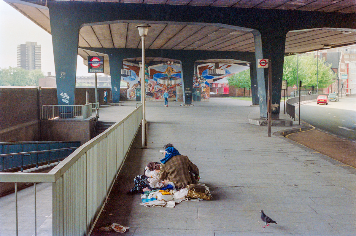 Woman, Rough Sleeper, Harrow Rd, Westway, Westbourne Park