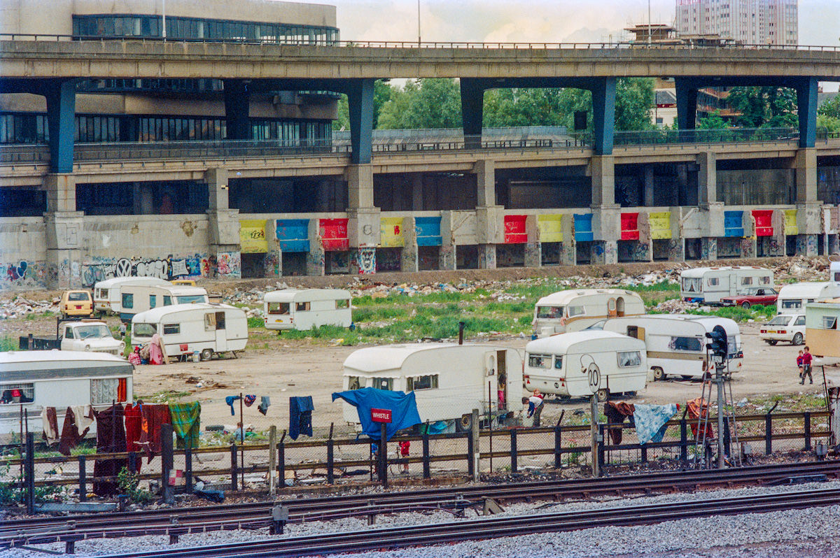 Travellers under The Westway