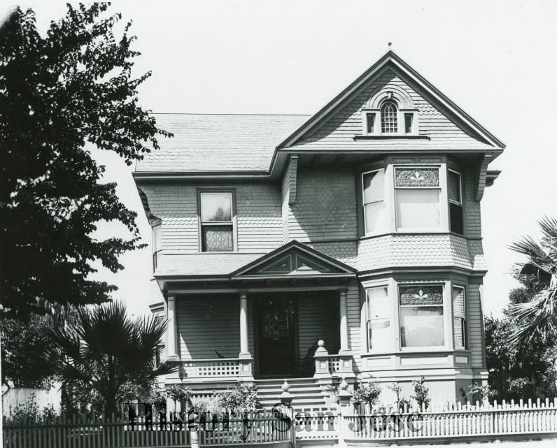 Two-story Victorian house, 1970s