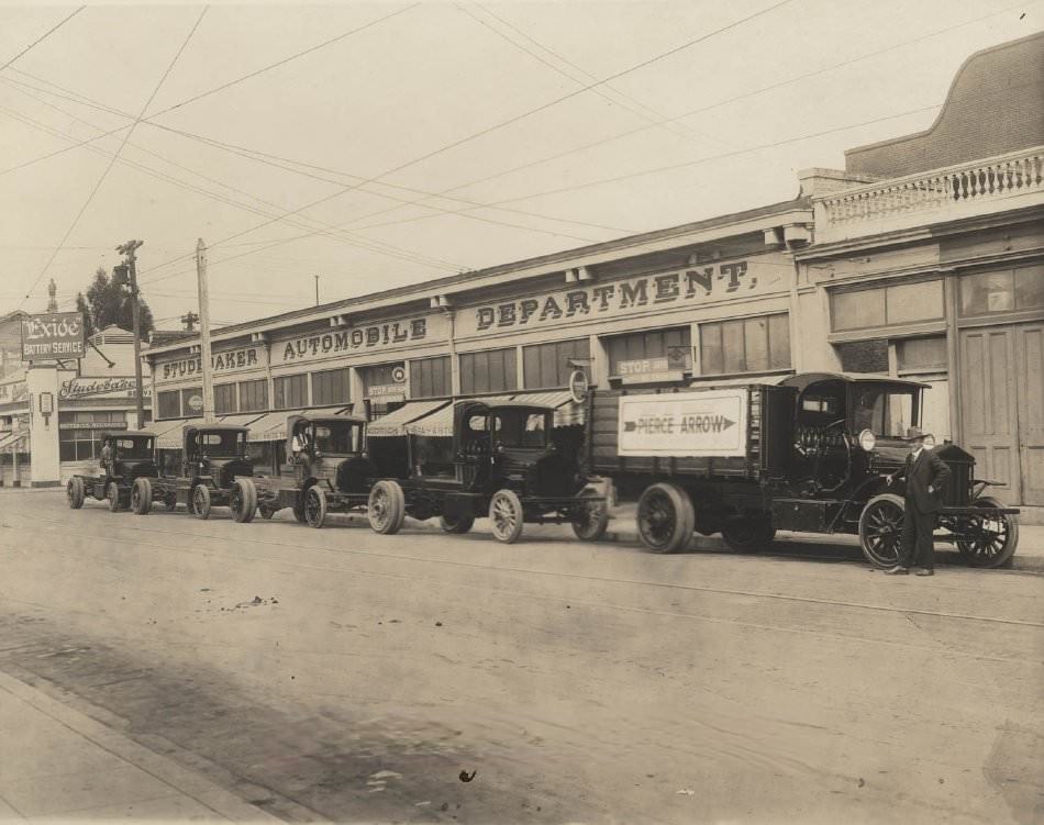 Benson & Weaver Automobile Business, 1920