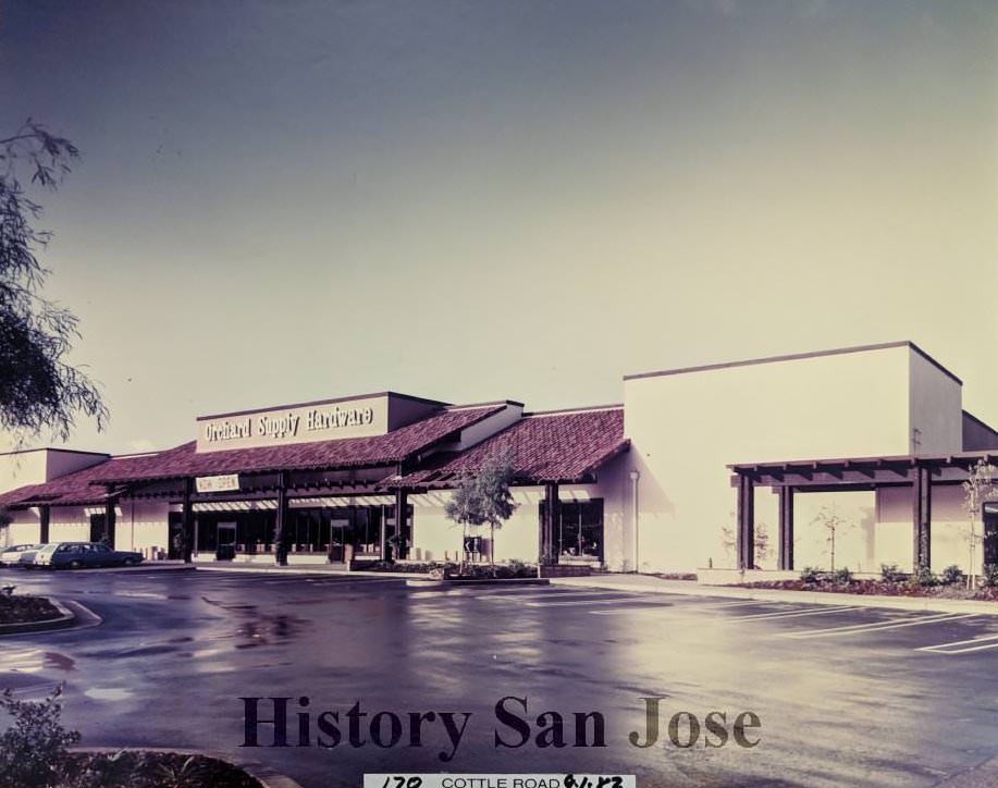 Orchard Supply Hardware Cottle Road store, 1982