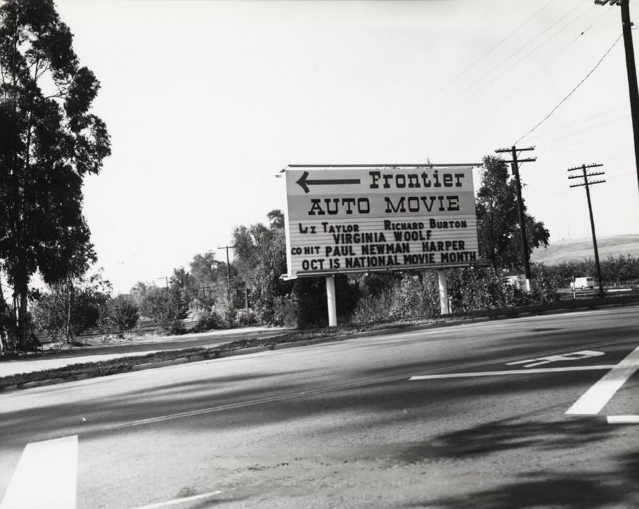 Frontier Auto Movie, San Jose, 1966