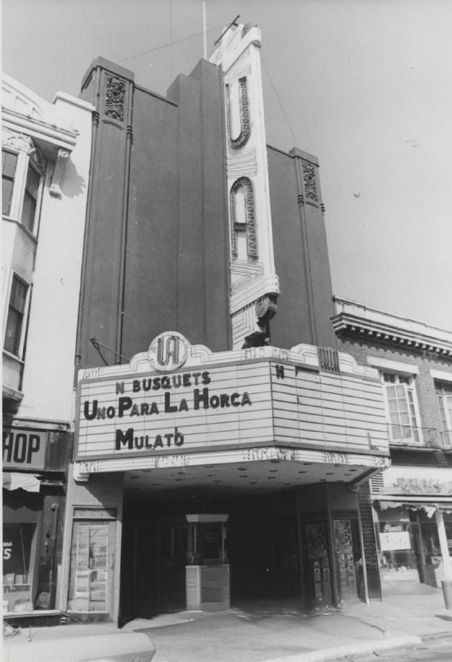 United Artist Theatre, 1975