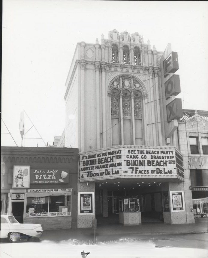 Fox California Theatre, San Jose, 1967