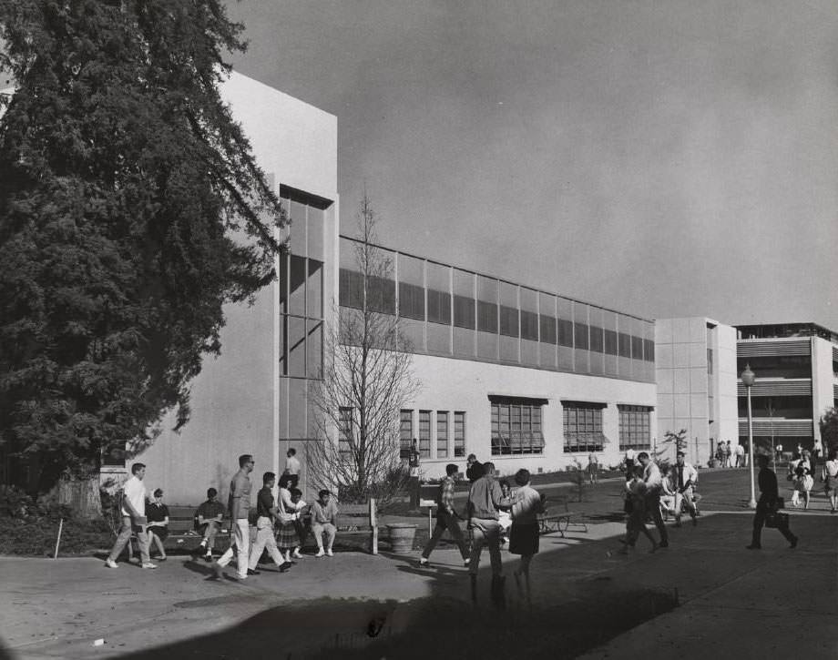 Speech & Drama Building, San Jose State College, 1962