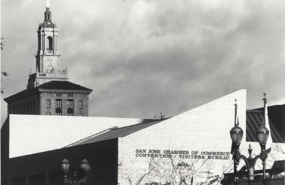 Redevelopment Agency Photos San Jose Chamber of Commerce Convention / Visitors Bureau on Market St, 1960s