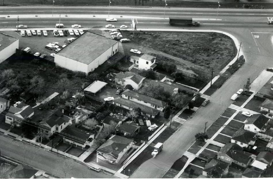 The intersection of Hobson Street and Coleman Avenue, 1967