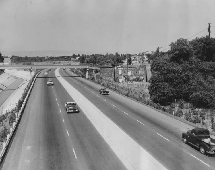 Highway 17, Los Gatos, 1960