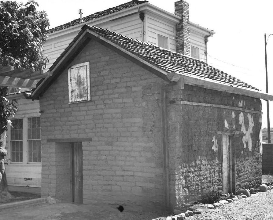 Roberto Adobe on Lincoln Avenue, San Jose, 1976